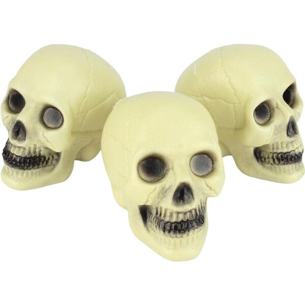 Trio of Skulls (Pack of 3)