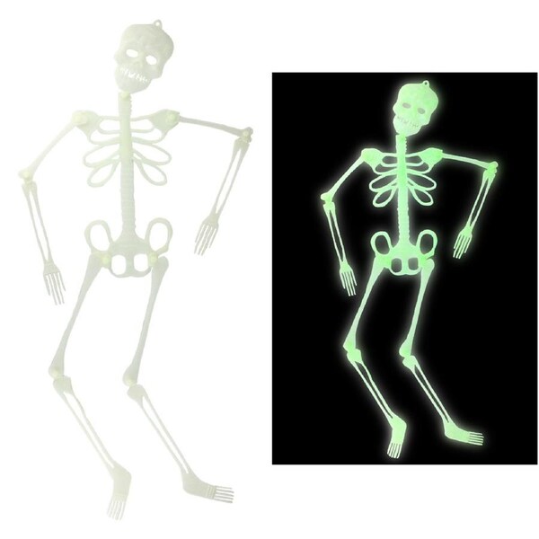 Glow in the Dark Skeleton Decoration 90cm