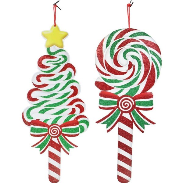 Whimsy Christmas Wall Decoration Assorted