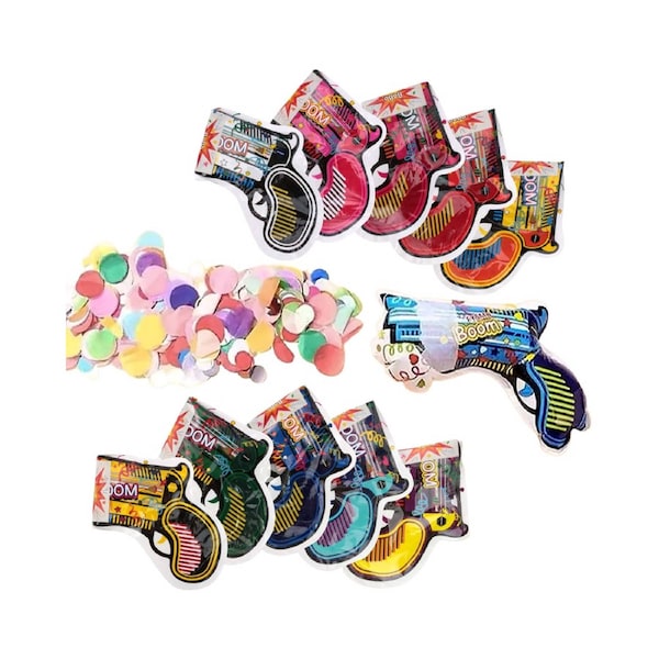 Handheld Confetti Pop Gun Assorted