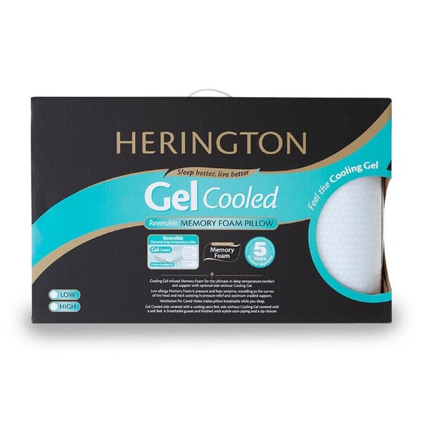 Herington Herington Gel Cooled Memory Foam High Profile Pillow