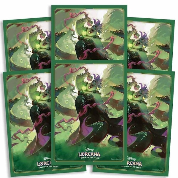 Disney Lorcana - TCG - Archazia's Island Ursula Deceiver of All Card Sleeves