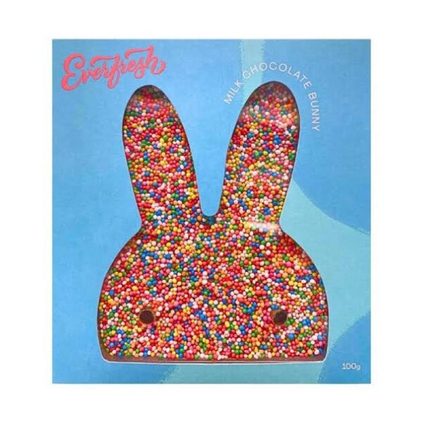 Milk Chocolate Bunny w/Freckles 100g