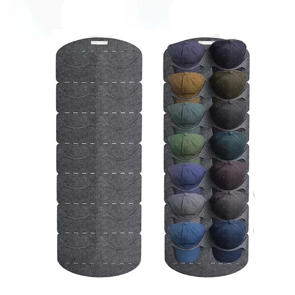Baseball Hat Rack Hat Storage Caps Organizer for Baseball Caps Collection
