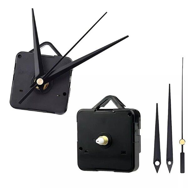 Silent DIY Quartz Movement Wall Clock Motor Mechanism Repair Kit - 2pcs ...