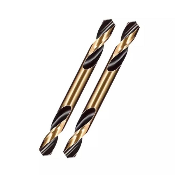 Drill Bits Set Double Head M35 Cobalt Drill Bit For HSS Stainless Steel - 8pcs