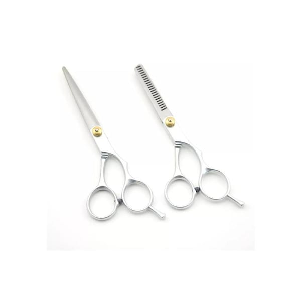Professional Pet Grooming Scissors Dog Thinning Hair Cutting Set Tool - 2x6 Inch