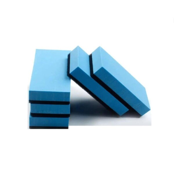 Car Ceramic Coating Sponge Glass Nano Wax Coat Applicator Polish Pads Kit - 10 x