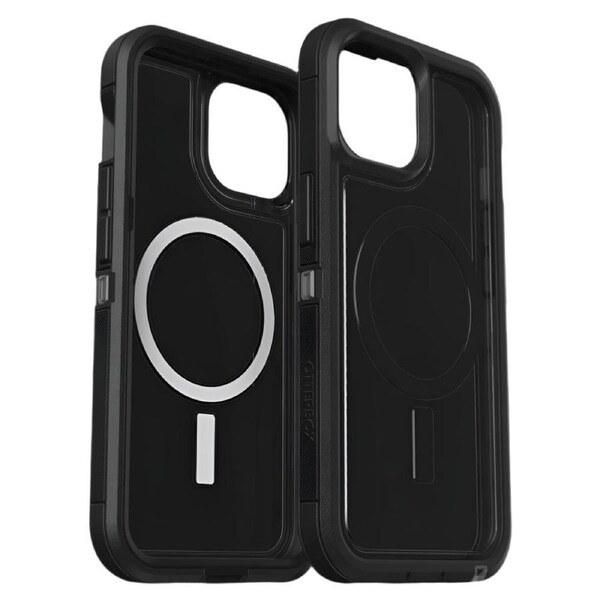 OtterBox Defender XT MagSafe Case For iPhone 16e/15/14/13 - Clear/Black