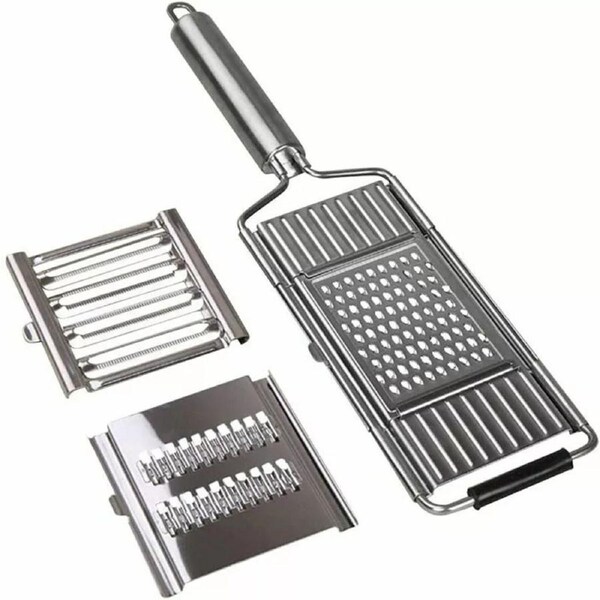 Multi-Purpose Vegetable Slicer Peeler Stainless Steel Grater Shredder Cutter