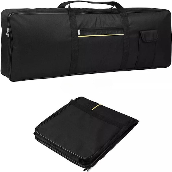 61-Key Keyboard Electric Piano Padded Case Gig Bag 420D Oxford Cloth