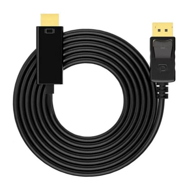 Display port DP to HDMI Cable Male to Male HD 4K 1080P High Speed Display Port