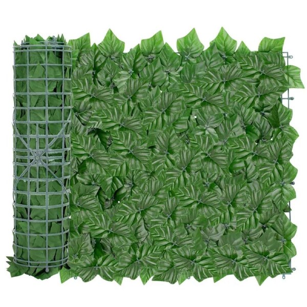 Artificial Wall Hedge Ivy Leaf Fence Screen Garden Privacy Cover Wall Decor 3M