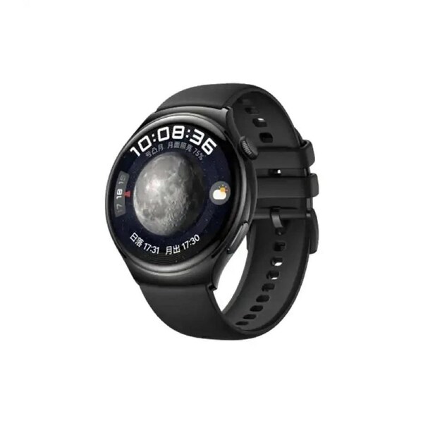 Huawei Watch 4 Black Fluoroelastomer Strap - Brand New