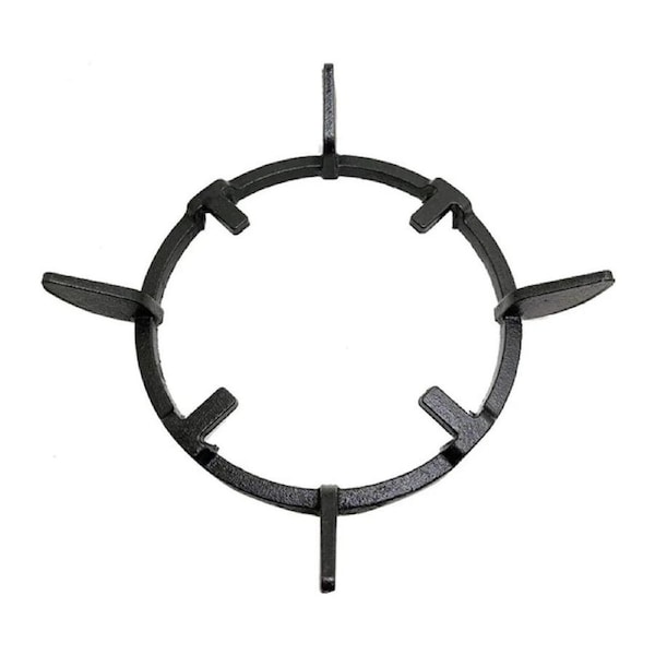 Cast Iron Gas Cook top or Stove Burner Support Rack, Anti-Slip Four Claw Wok Holder for Cook top or Gas Hob