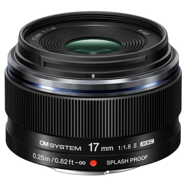 OM System M.Zuiko Digital 17mm F1.8 II Lens