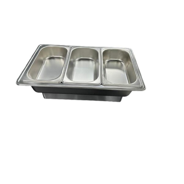 Food Warmer Electric for buffet and party steamer 660W 3 apartment