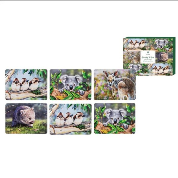 Ashdene Dining Kitchen Babies of the Bush Placemats Set 6 522360