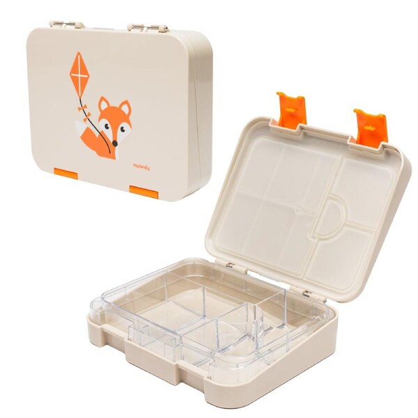 My Family Easy Clean Bento Lunchbox – Leakproof, Durable & Kid-Approved - Foxy