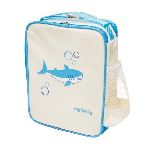 My Family Kids Lunch Bag – Insulated, Leakproof, Extra Roomy - Shark