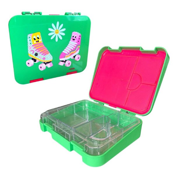 My Family Easy Clean Bento Lunchbox – Leakproof, Durable & Kid-Approved - Skate