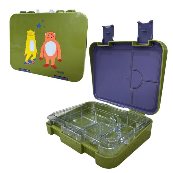 My Family Easy Clean Bento Lunchbox – Leakproof, Durable & Kid-Approved - Yowie Camping