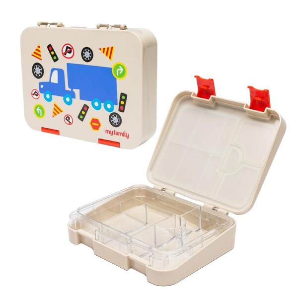 My Family Easy Clean Bento Lunchbox – Leakproof, Durable & Kid-Approved - Traffic
