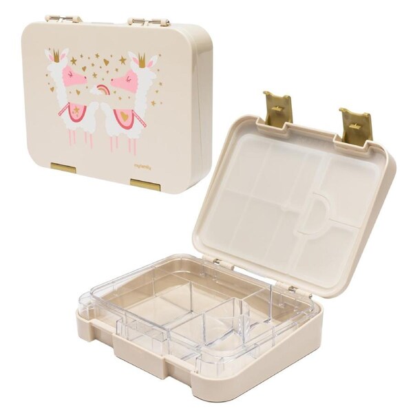 My Family Easy Clean Bento Lunchbox – Leakproof, Durable & Kid-Approved - Llama