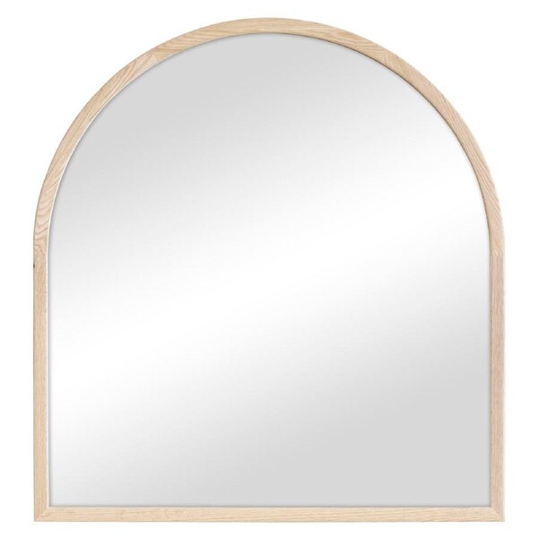 Cooper & Co. Oakleigh 85cm Arch Solid Oak Mirror