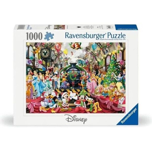 Ravensburger Puzzle 1000pc - Disney All Aboard for Christmas!