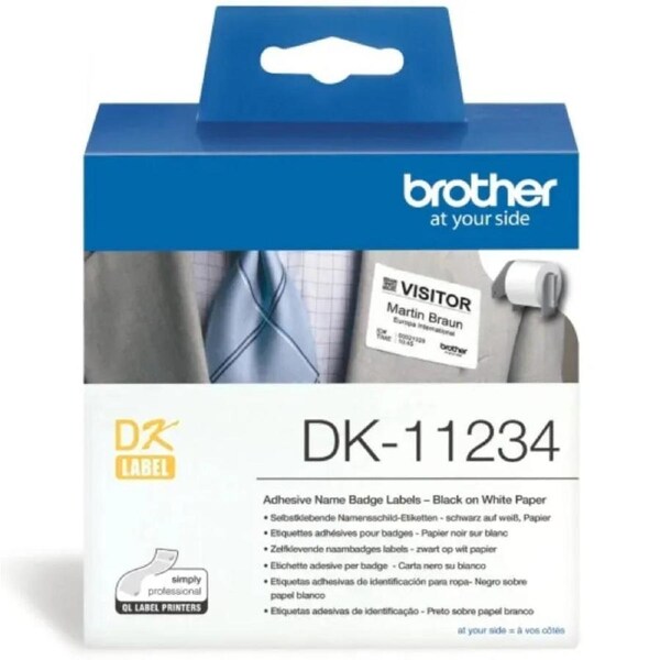 Brother DK-11234 Name Badge Label Roll