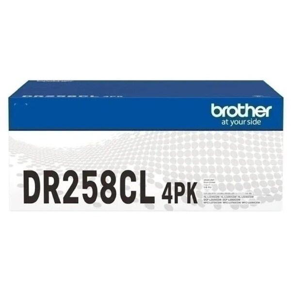 Brother DR-258CL Drum Unit 4 Pack Genuine Original
