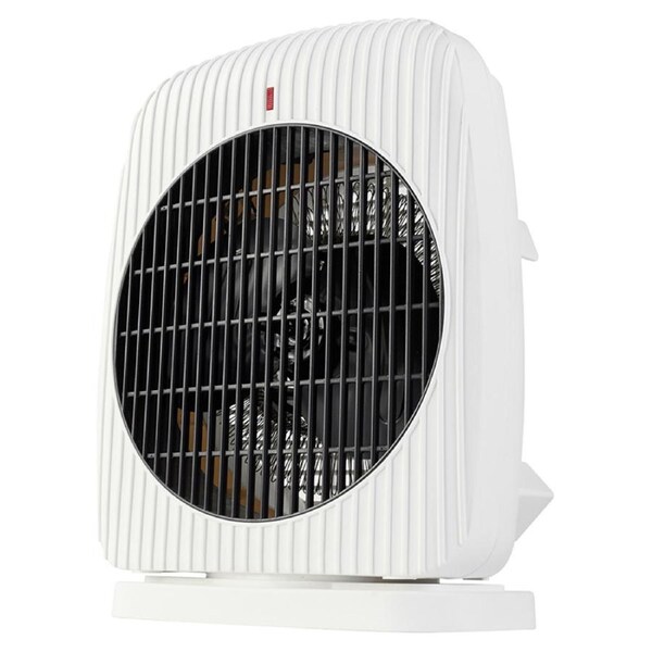 Goldair 2400W Upright Oscillating Fan Heater White/Black