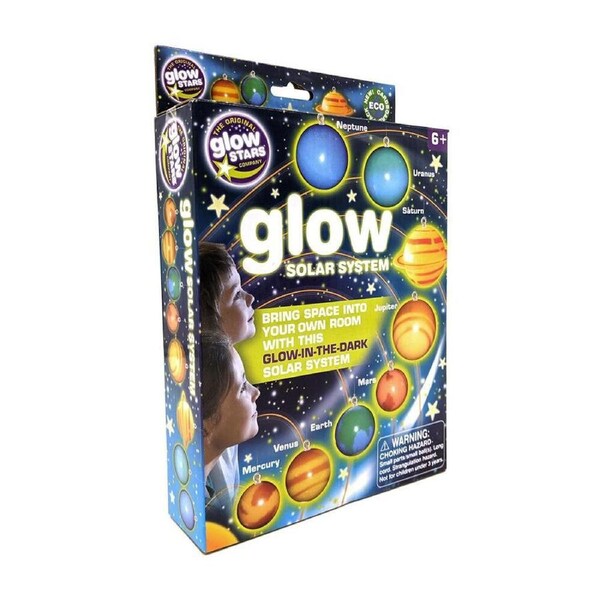 Brainstorm Toys Glow In The Dark Solar System Kids/Children Bedroom Decor 6y+