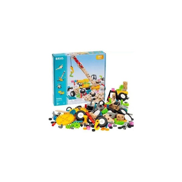 201pc BRIO Builder Activity Set Kids/Children Creative Building Toy 3y+