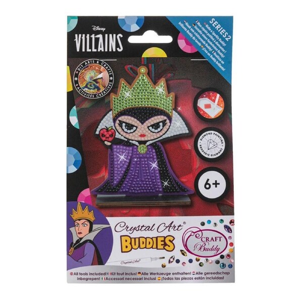 Craft Buddy Buddies Evil Queen Kids/Children DIY Arts & Craft Activity Kit 6y+