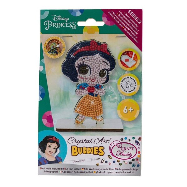 Craft Buddy Buddies Snow White DIY Arts & Craft Activity Kit Kids/Children 6y+