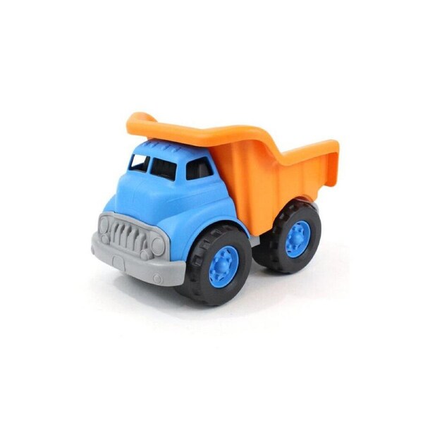 Green Toys Plastic Dump Truck Kids/Toddler Durable Play Toy Blue/Orange 1y+