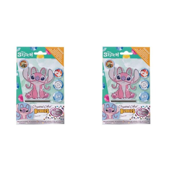 2PK Craft Buddy Buddies Angel Kids/Children DIY Arts & Craft Activity Kit 6y+