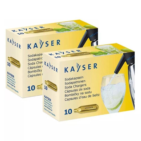Kayser Soda Charger Bulbs 20pc