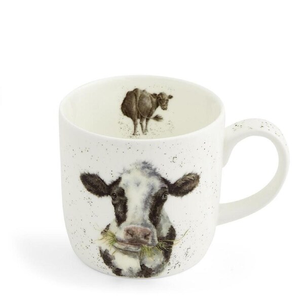 Royal Worcester Wrendale Designs Mug - Cow