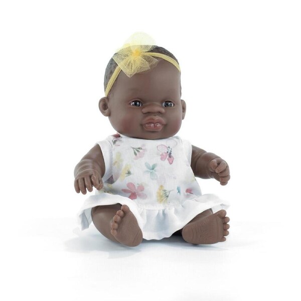 Miniland MF&M Baby/Toddler Doll African Girl 21cm Imaginative Play Toy 10m+