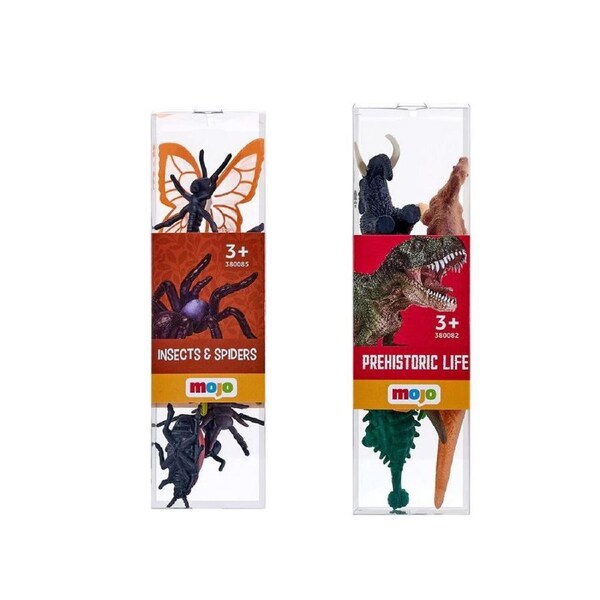 12pc Mojo Insects & Spiders/Prehistoric Life Kids Toy 3y+ Assort Combo Set
