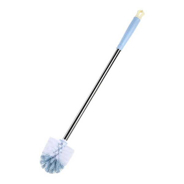Toilet Cleaning Brush Stainless Steel Long Handle Sanitary Toilet Bowl Brush Bathroom Scrubber for Household
