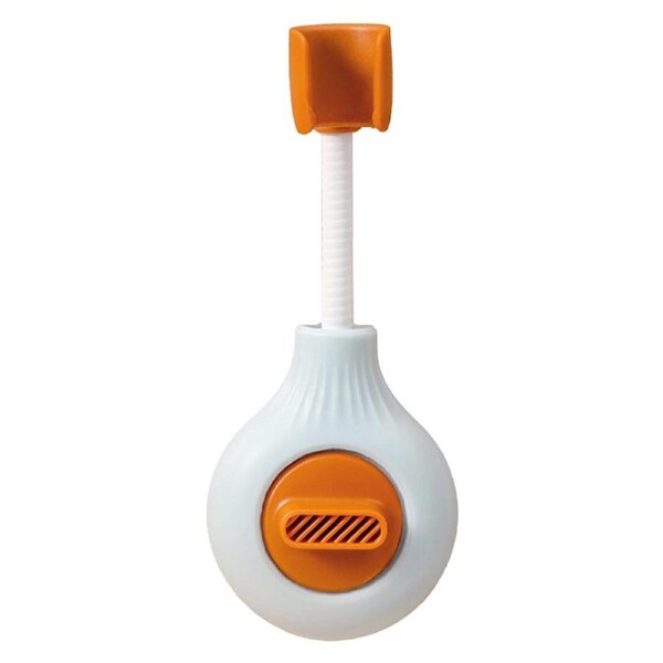 Strong Adhesive Shower Head Holder ABS Drill Free Cute Adjustable Wall Mounted Handheld Shower Bracket for Bathroom