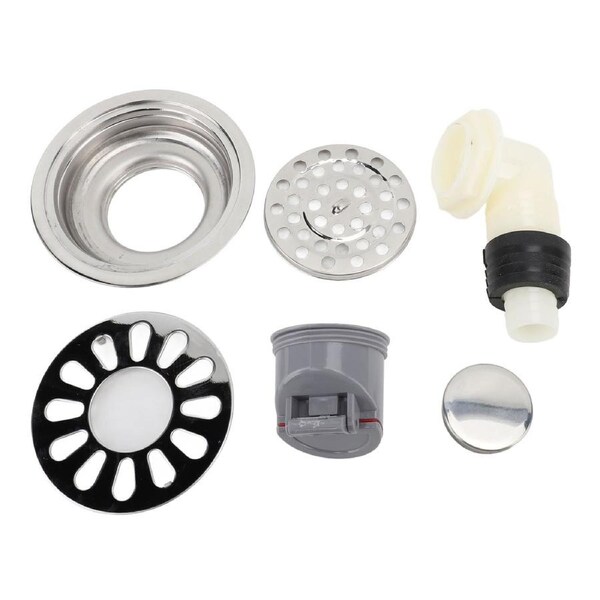 304 Stainless Steel Round Sink Floor Drain Anti Odor 9cm Round Shower Floor Drain