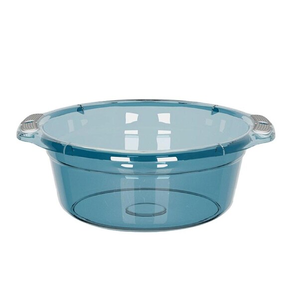 Plastic Wash Basin Dish Basin with Handles Kitchen Dish Wash Basin Portable Dish Tub for Household Bathroom Kitchen Laundry Use XL 37x13x27cm