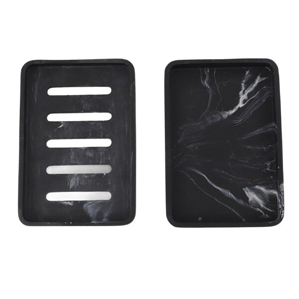 Soap Holder Detachable Dampproof Soap Draining Box Space Saving Multifunctional Soap Dish for Bathroom Dormitory Hotel