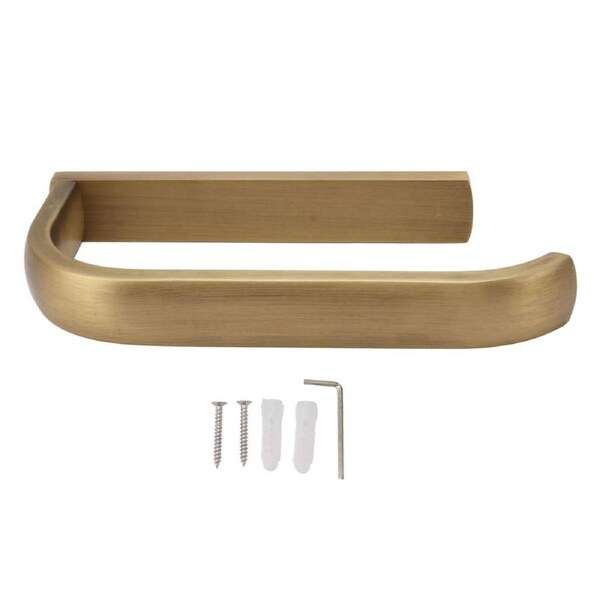 Wall Mounted Towel Rack Stainless Steel Retro Style Space Saving Towel Holder for Bathroom Entrance S