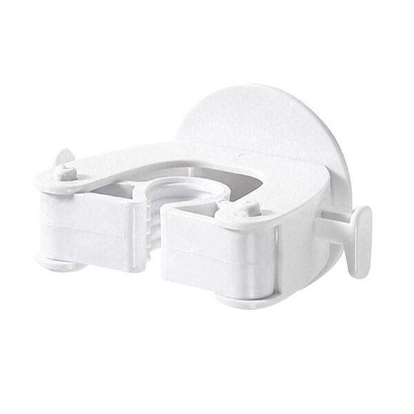 Wall Mounted Mop Holder Stable Space Saving Broom Hanger for Bathroom Laundry Room Kitchen Closet